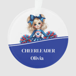 Cheerleader Acrylic Ornament