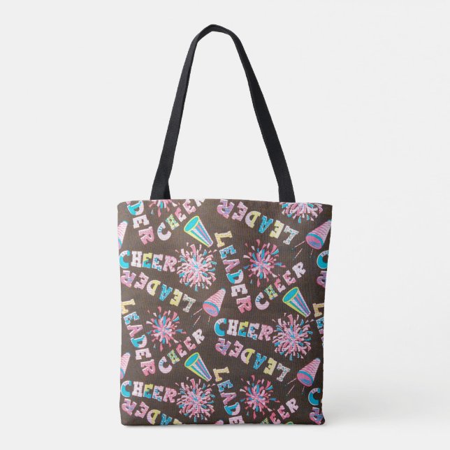 "Cheerleader" All Over Print Tote Bag (Back)