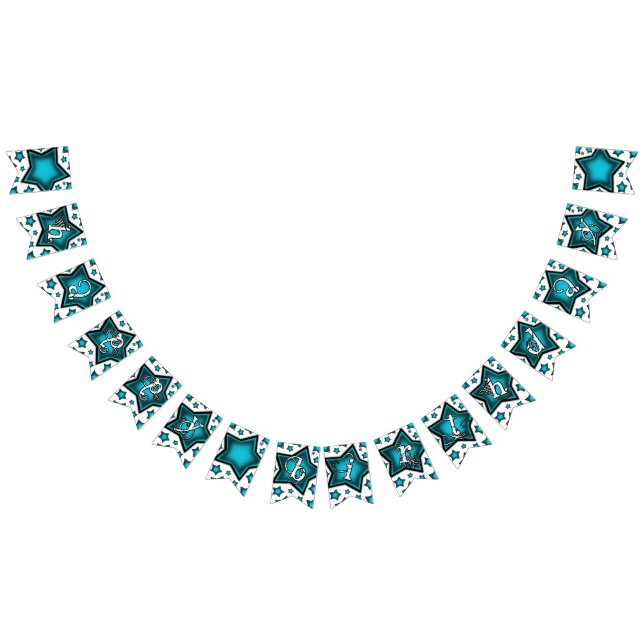 Cheerleader Birthday Bunting Flags (All)