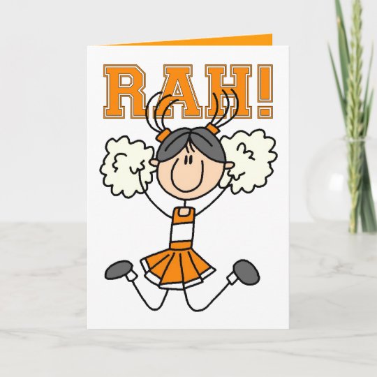 Cheerleader Birthday Card