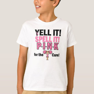 Cheerleader (Breast Cancer) T-Shirt