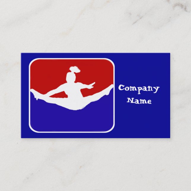 Cheerleader Business Card (Front)