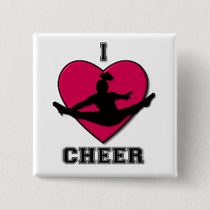Cheerleader button