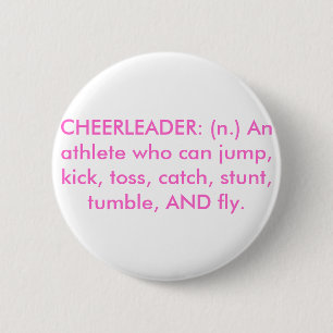 CHEERLEADER BUTTON