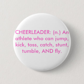 CHEERLEADER BUTTON