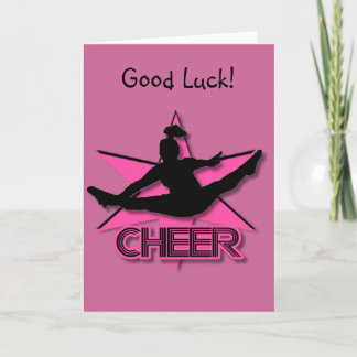 Cheerleader Card