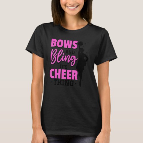 Cheerleader Cheerleading Eat Sleep Cheer Repeat 1 T_Shirt