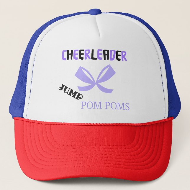 Cheerleader Dance Trucker Hat (Front)