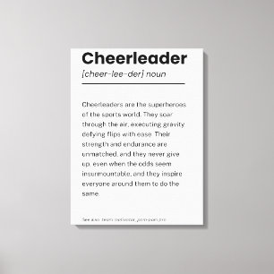 Cheerleader Definition, Cheerleading Decor Gifts