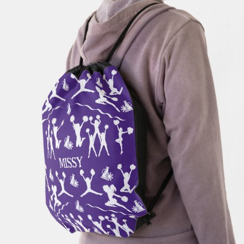 Cheerleader Drawstring Bag