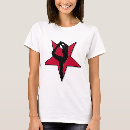 Cheerleader flyer t-shirt