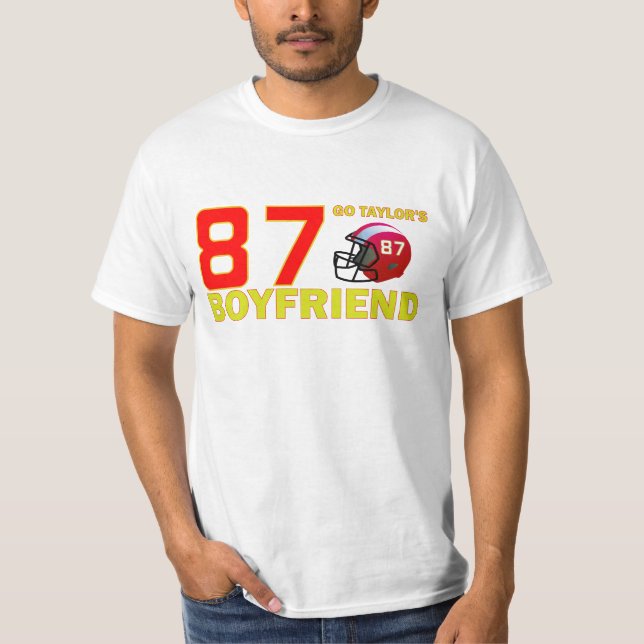 Cheerleader for Love - GO TAYLOR'S BOYFRIEND Tee (Front)