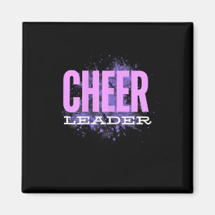Cheerleader Fun Spirit Competition Cheer Squad  Magnet