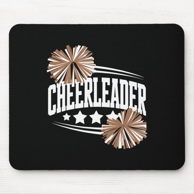 Cheerleader Funny Cheerleading  Mouse Pad (Front)