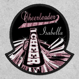 Cheerleader 📣 💖 Glam- Black and Pink Patch