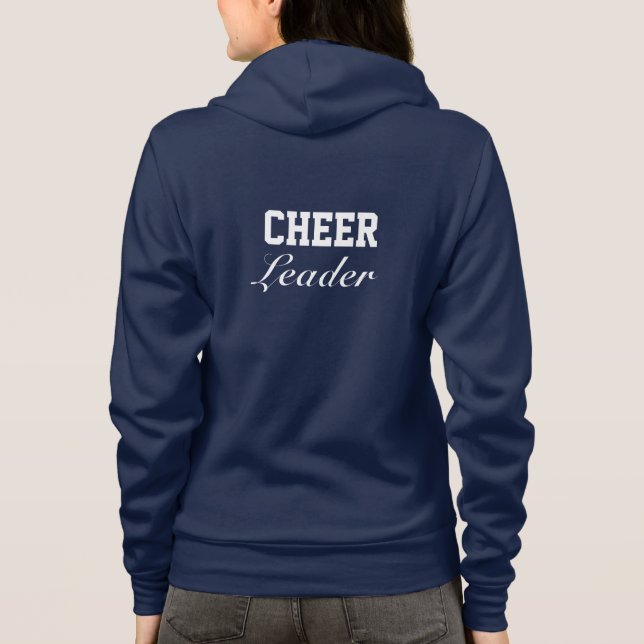 Cheerleader Hoodie Jacket (Back)
