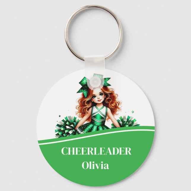 Cheerleader  keychain (Front)