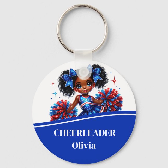 Cheerleader  keychain (Front)