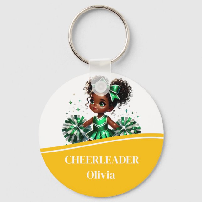 Cheerleader  keychain (Front)