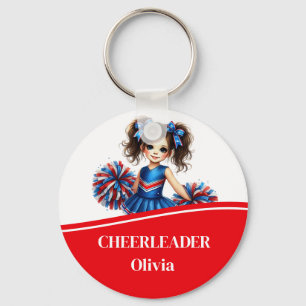 Cheerleader keychain