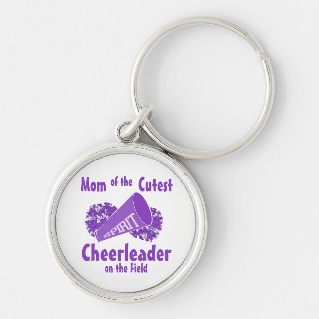 Cheerleader Mom Keychain (Front)