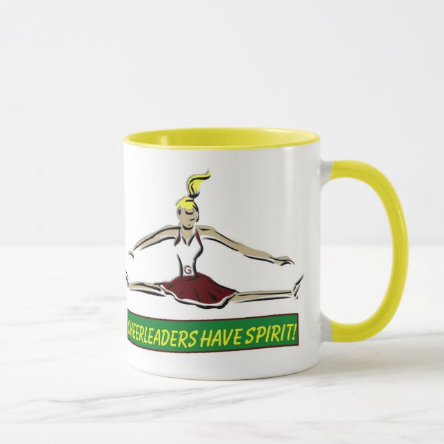 cheerleader mug (Right)