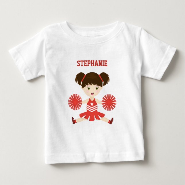 Cheerleader Party Baby T-Shirt (Front)