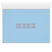 Cheerleader Party Cards (Inside Horizontal (Bottom))