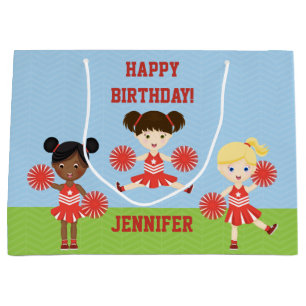 Cheerleader Party Large Gift Bag