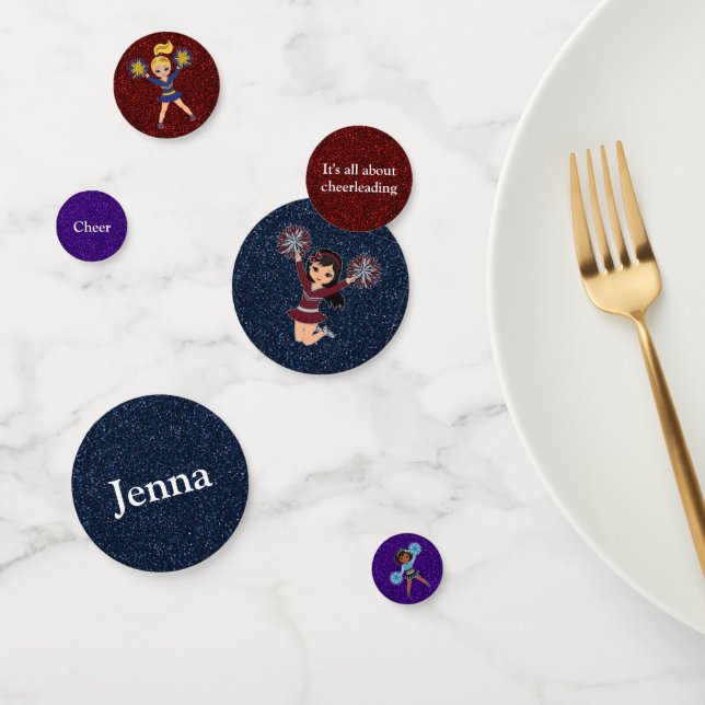 Cheerleader Party Table Confetti (Group)