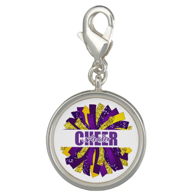 Cheerleader Pom  Charm (Front)