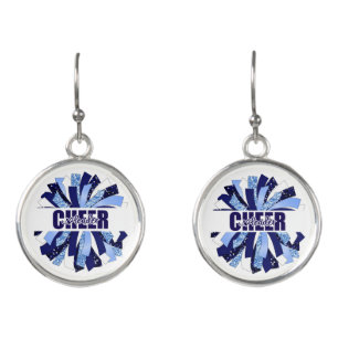 Cheerleader Pom Drop Earrings