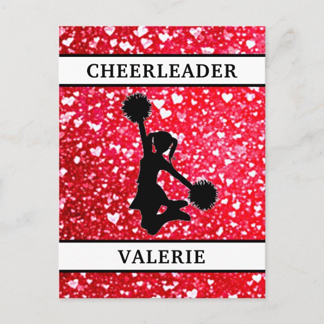 Cheerleader   postcard (Front)