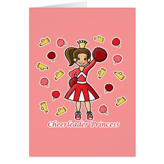 Cheerleader Princess Cards (Front)