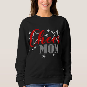 Cheerleader Proud Cheer Mom Pride Sports Supporter Sweatshirt