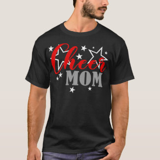 Cheerleader Proud Cheer Mom Pride Sports Supporter T-Shirt