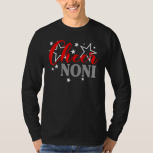 Cheerleader Proud Cheer Noni Pride Sports Supporte T-Shirt