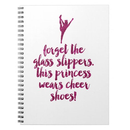 Cheerleader Quote Notebook