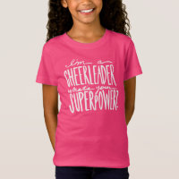 Cheerleader Quote T-shirt for Girls