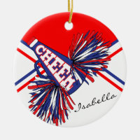 Cheerleader - Red, White and Blue