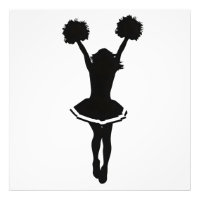 Cheerleader Silhouette 