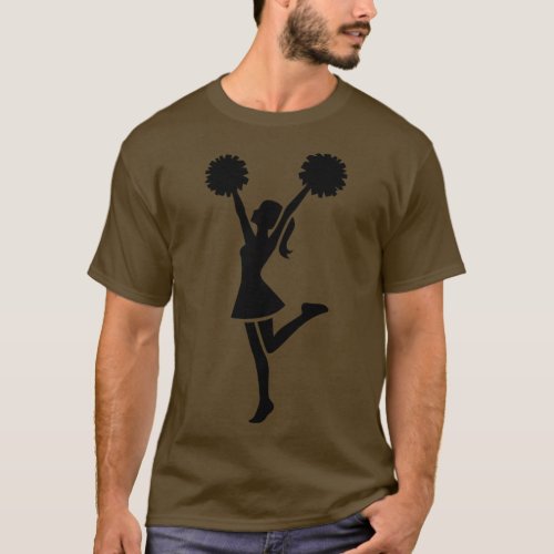 Cheerleader Silhouette T_Shirt