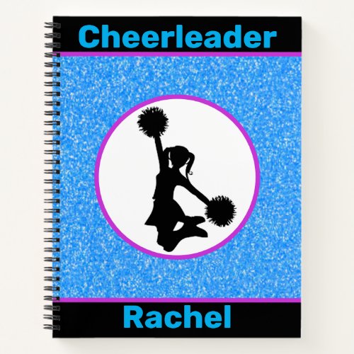 Cheerleader Sparkle Notebook