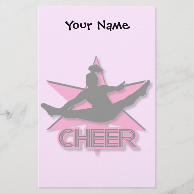 Cheerleader Stationery (Front)