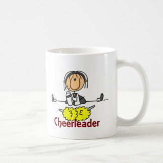Cheerleader Stick Figure Coffee Mug