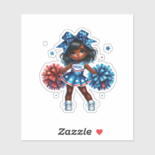 Cheerleader Sticker