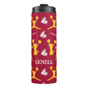 Cheerleader thermal tumbler