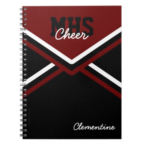 Cheerleader Uniform School Notebook