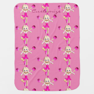Cheerleaders Gonna Cheer Thunder_Cove Baby Blanket