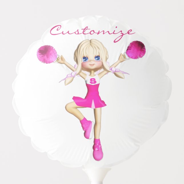 Cheerleaders Gonna Cheer Thunder_Cove Balloon (Front)